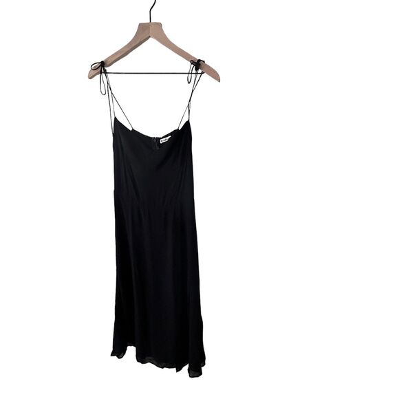 Reformation Juliette Sleeveless Midi Dress in Black Size 12 NWT - Picture 6 of 10